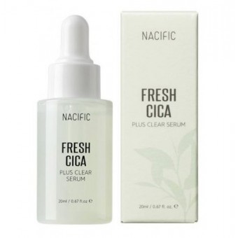 Nacific Fresh Cica Plus Clear Serum - Сыворотка для лица успокаивающая с экстрактом центеллы азиатской